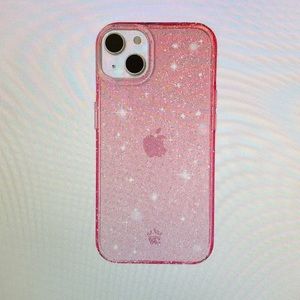 Velvet caviar pink stardust glitter iPhone 13 Pro Max case new in box